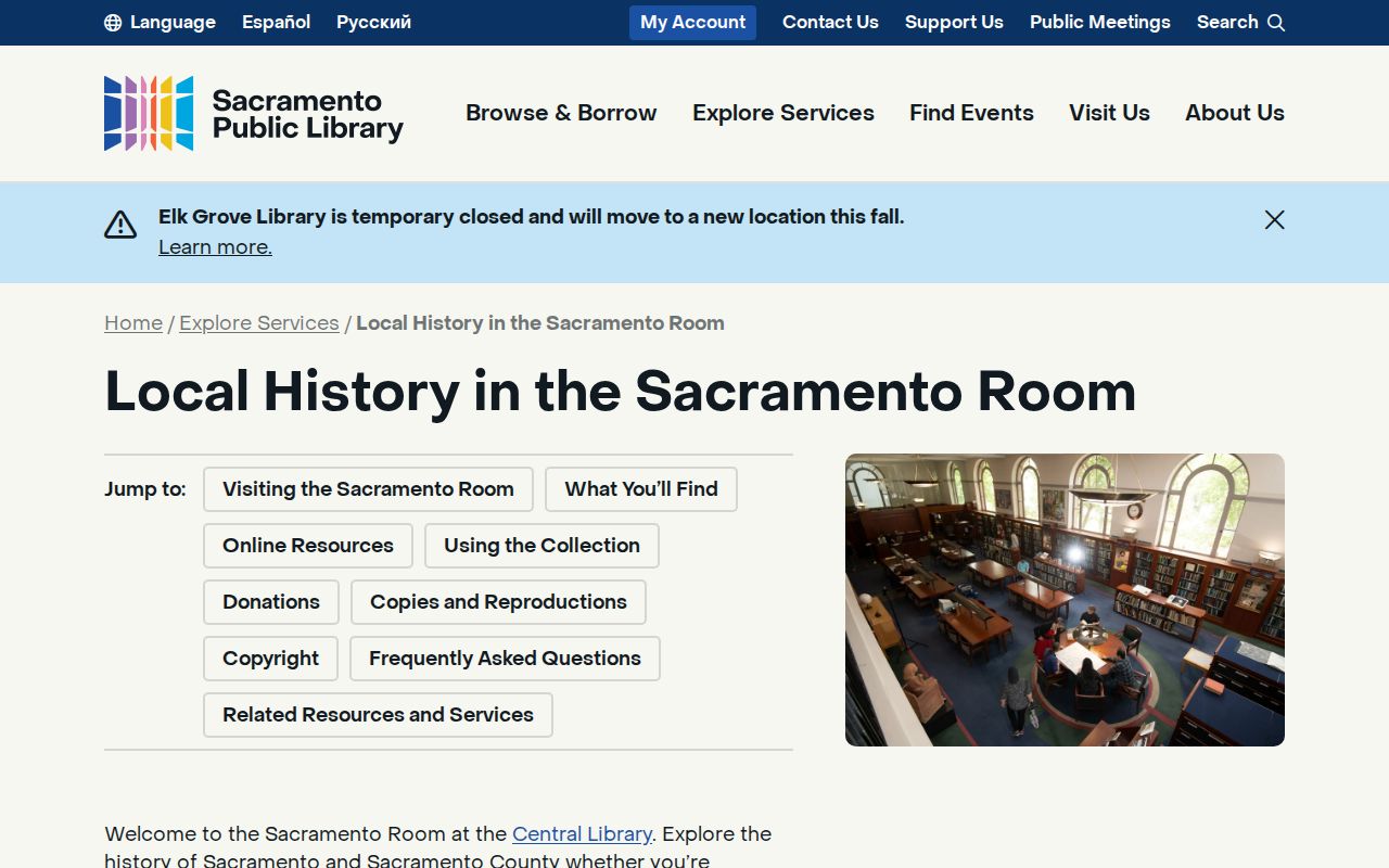Elk Grove city directory entry research in Sacramento local history