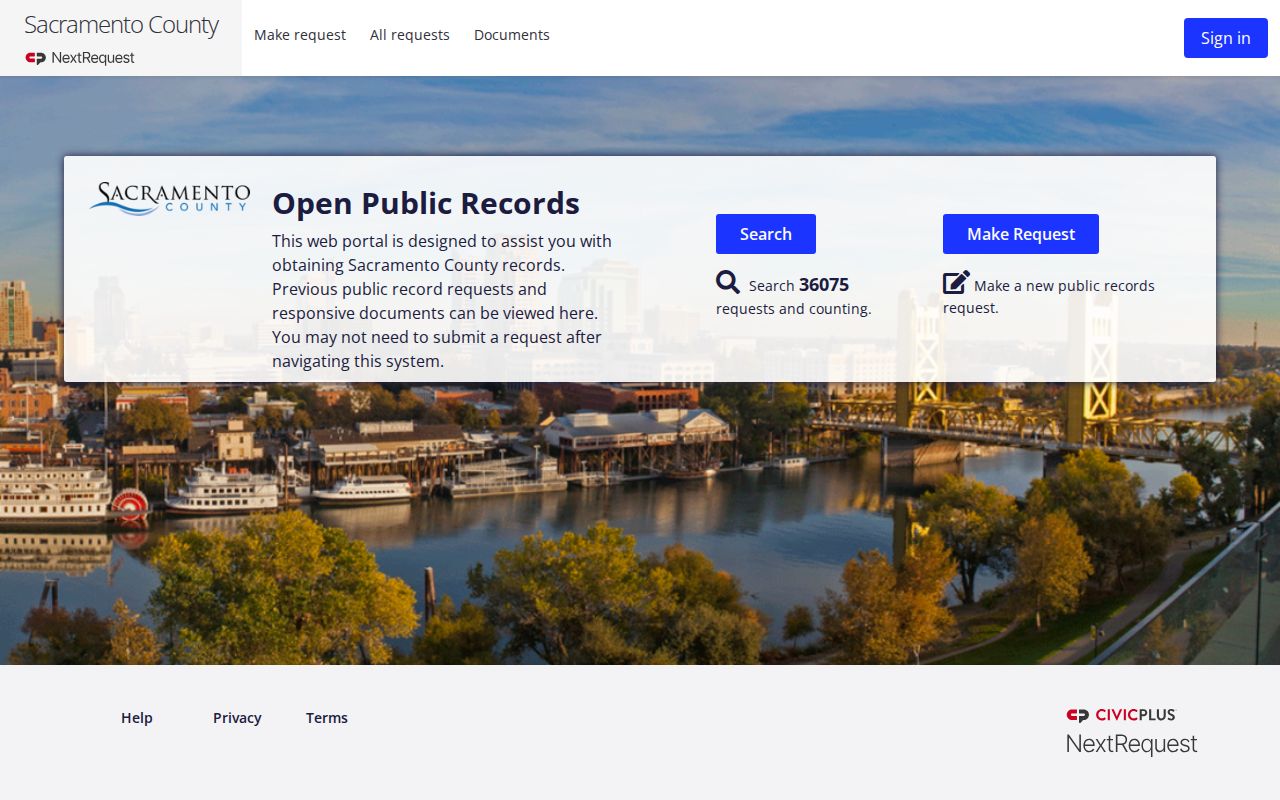 Elk Grove residents directory Sacramento County public records request