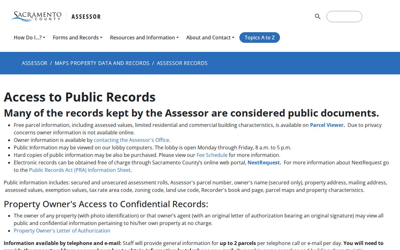 Elk Grove street directory Sacramento County assessor records